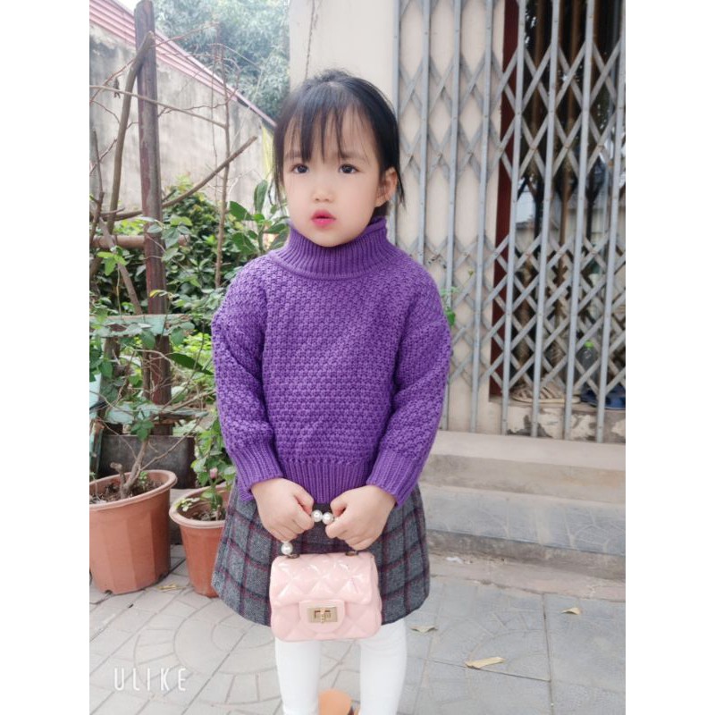 Chân váy dạ cho bé gái