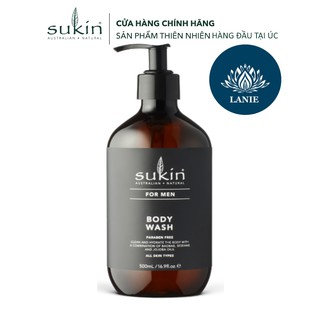 Sữa tắm dành cho nam Sukin For Men Body Wash 500ml