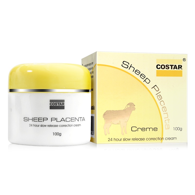 Kem dưỡng da nhau thai cừu costar sheep placenta creme 100g dưỡng trắng da cấp ẩm và phục hồi da