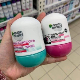 Lăn nách garnier miniral 48h, 72h - lăn khử mùi nga - ladycare90