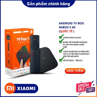 MIBOX S 4K ( Tiếng Việt ) QUỐC TẾ 2018 - CHÍNH HÃNG XIAOMI - TTE