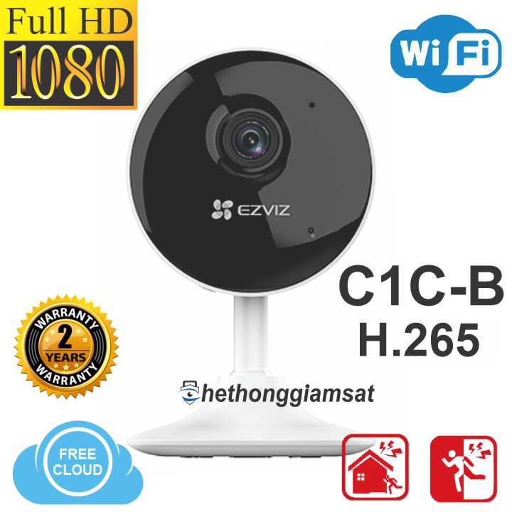 Camera wifi EZVIZ C1C-B 1080P 2Mpx