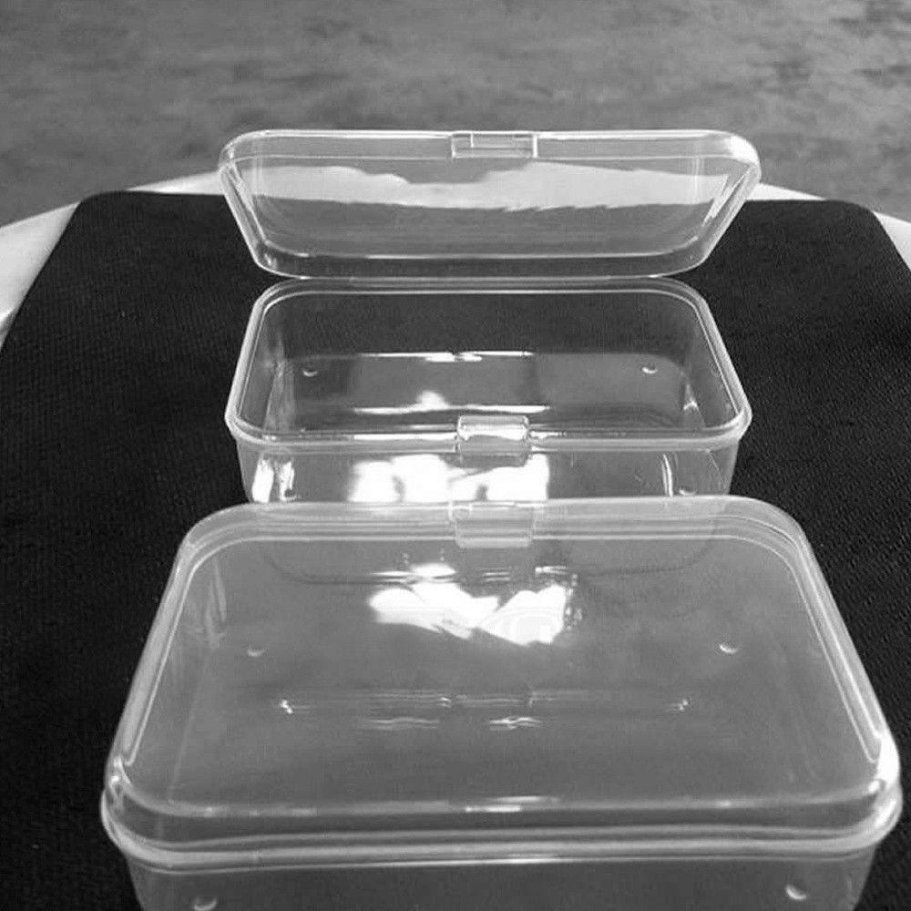 Set 2 Hộp Nhựa Đựng Đồ Hình Chữ Nhật Nhỏ Gọn Tiện Dụng