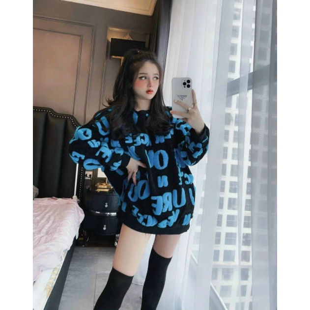 Áo len chữ xù (kèm video ) | BigBuy360 - bigbuy360.vn