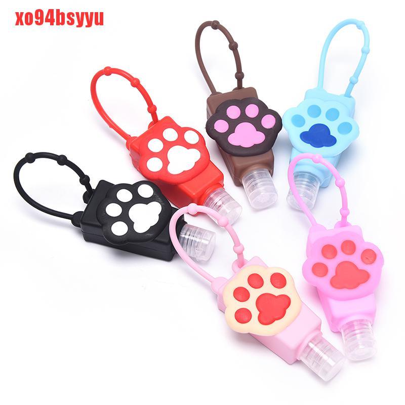 Vỏ Bọc Chai Lọ Bằng Silicon Gel Hình Thang Hoạt Hình 30ML Xo94Bsyu