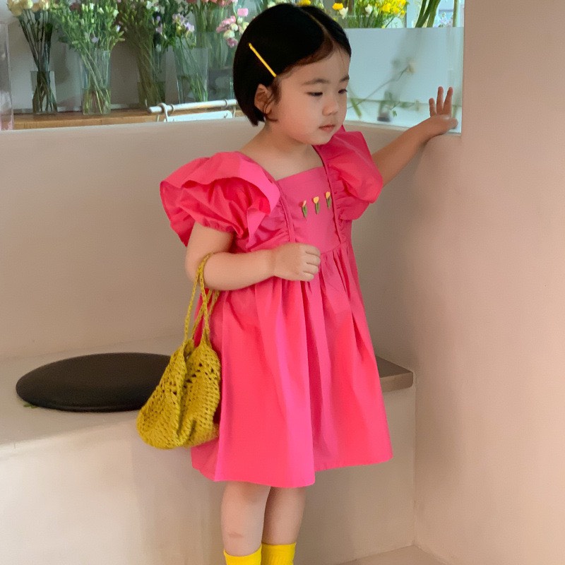 SALE VÁY BABY DONE HỒNG BÉ GÁI DỄ THƯƠNG(VBBD)