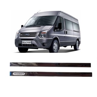Bộ ốp nẹp hông mạ crom trang trí xe ford transit 2014-2018