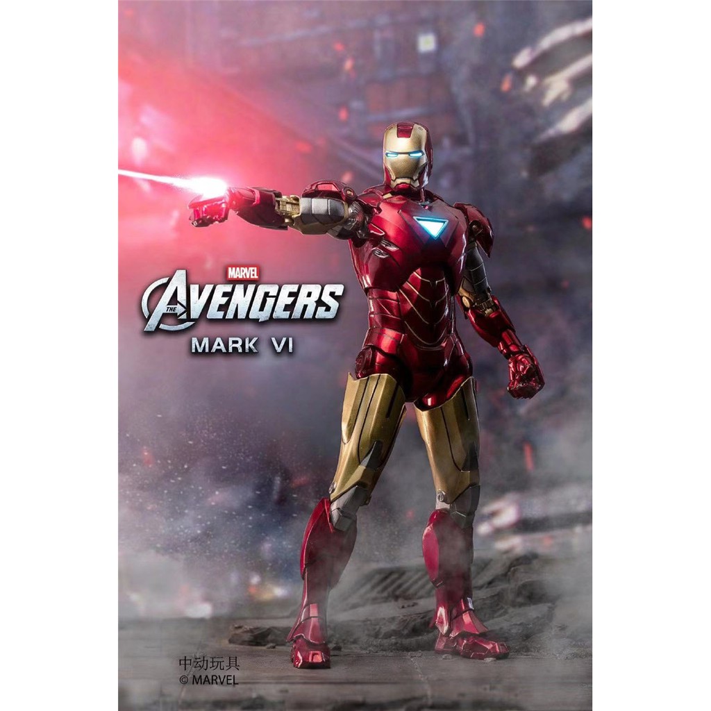 Mô hình ZDToys Iron Man Mark VI  Tỉ lệ 1:10