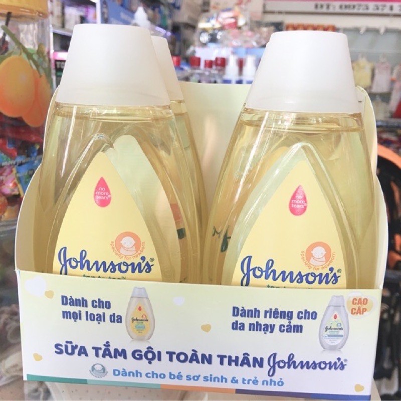 Sữa tắm gội toàn thân JOHNSON’S TOP TO TOE 200ml-500ml