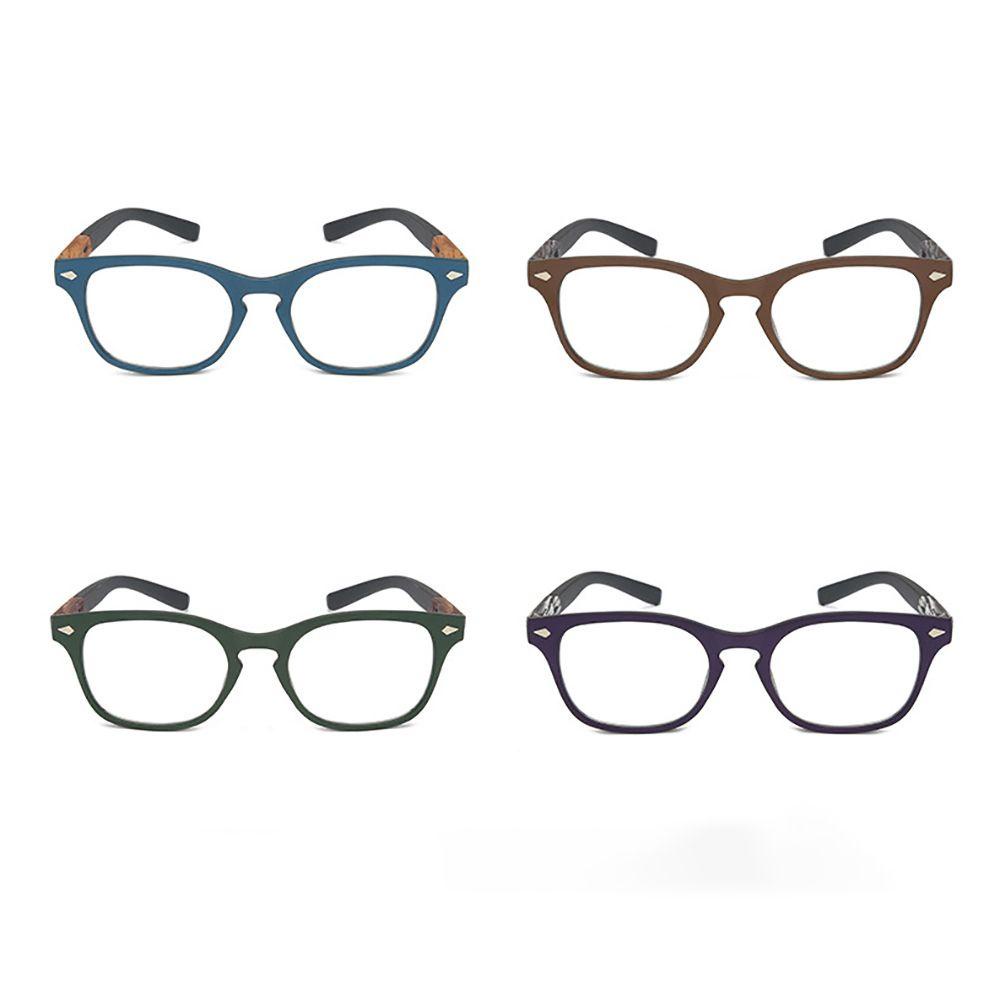 MOCHO Mắt Kính Đọc Sách Gọng Vuông Bằng Nhựa Resin Chống Bức Xạ Chống Bức Xạ Phong Cách Retro Cho Nữ
