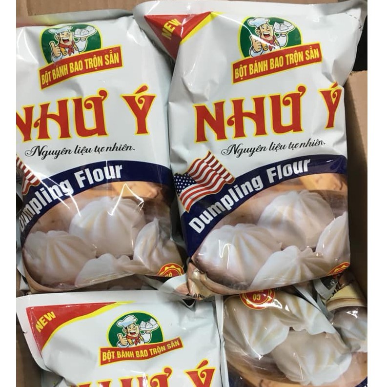 Bột bánh bao trộn sẵn Như Ý 1kg - Có men nở