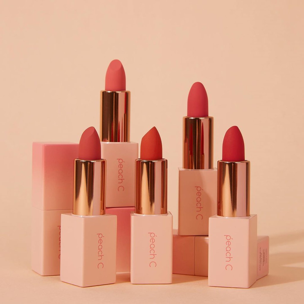 Son Thỏi Lì Siêu Mịn Peach C Easy Matte Lipstick