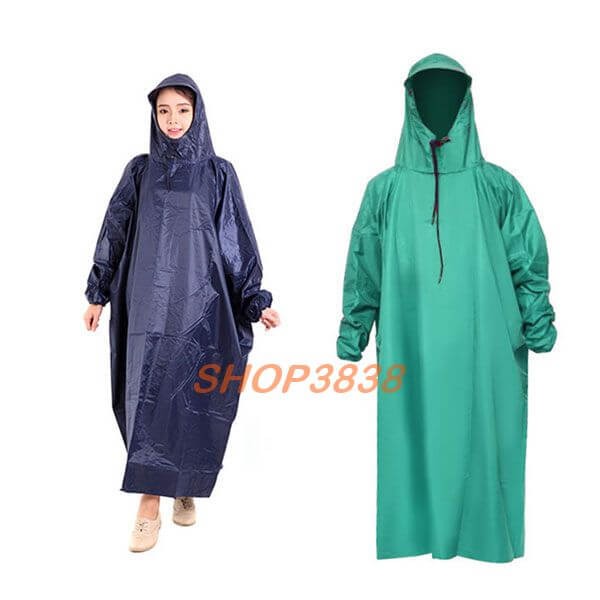 Áo Mưa Bít Vải Dù 1m6 Không Thấm Nước