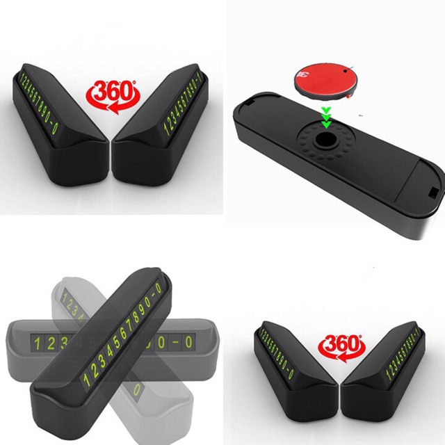 Thẻ để lại số điện thoại trên xe hơi ON - OFF cực dễ | BigBuy360 - bigbuy360.vn