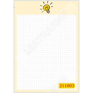Giấy note A5/A4 [STUDY] khổ to take note Siêu Đẹp (ver1)