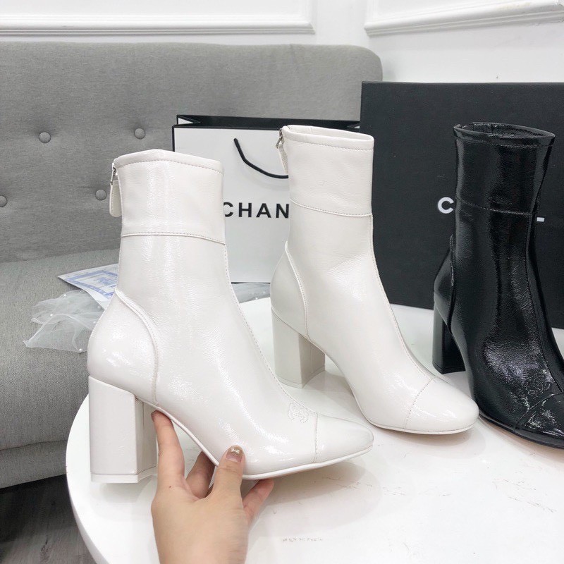 💖FULLBOX BOOT💖 Bốt kéo khóa cao cổ 7p siêu ôm chân