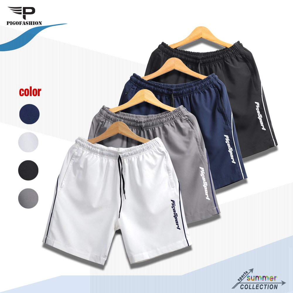 Quần short gió co giãn nam trẻ trung nhanh khô form dáng năng động trẻ trung Pigofashion QTTN06 | BigBuy360 - bigbuy360.vn
