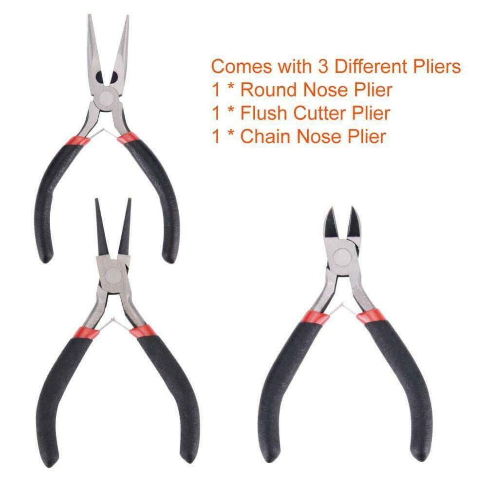 LILYES Bộ Dụng Cụ Sửa Chữa Túi Xách / Trang Sức Thủ Công Chuyên Nghiệp Màu Đen