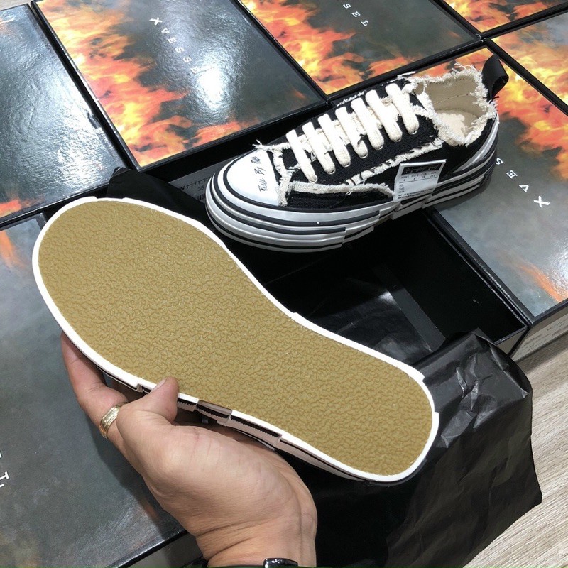 Giày exvessel. đen hàng 1:1 chất lượng