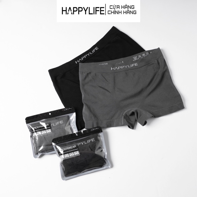 Quần sịp nambambo Boxer sợi tre cao cấp, kháng khuẩn khử mùi, thấm hút mồ hôi tốt-HAPPYLIFE