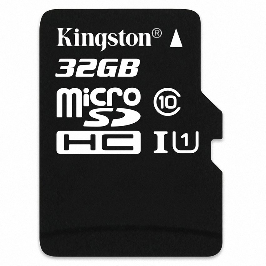 Thẻ nhớ micro SDHC Kingston 32GB A1 Canvas class 10 kèm Adapter - Hãng phân phối chính thức