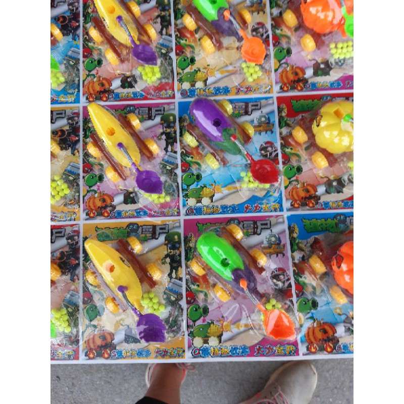 vỉ đồ chơi xe hoa quả bắn hạt siêu hay của bé.an toàn