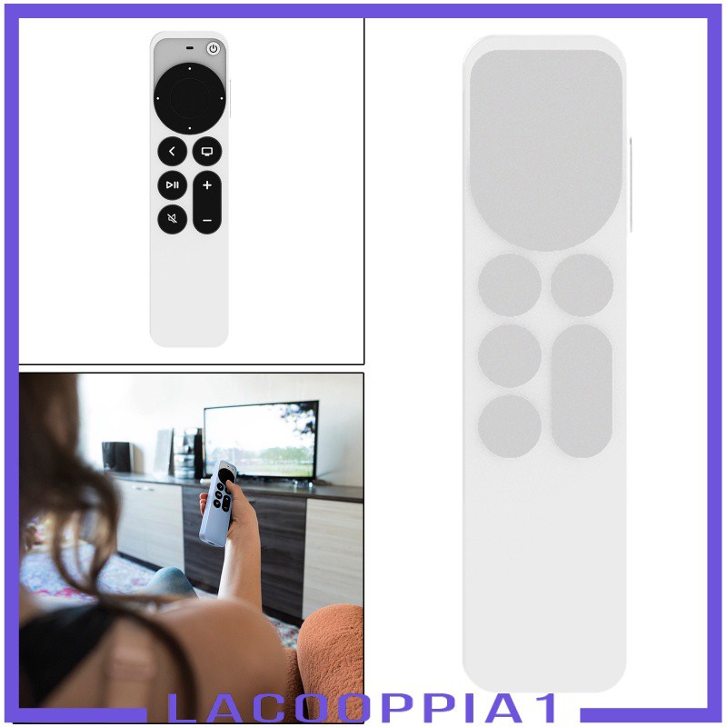 [LACOOPPIA1] Remote Control Sleeve Protective Case Cover Fit for Apple TV6 Tool