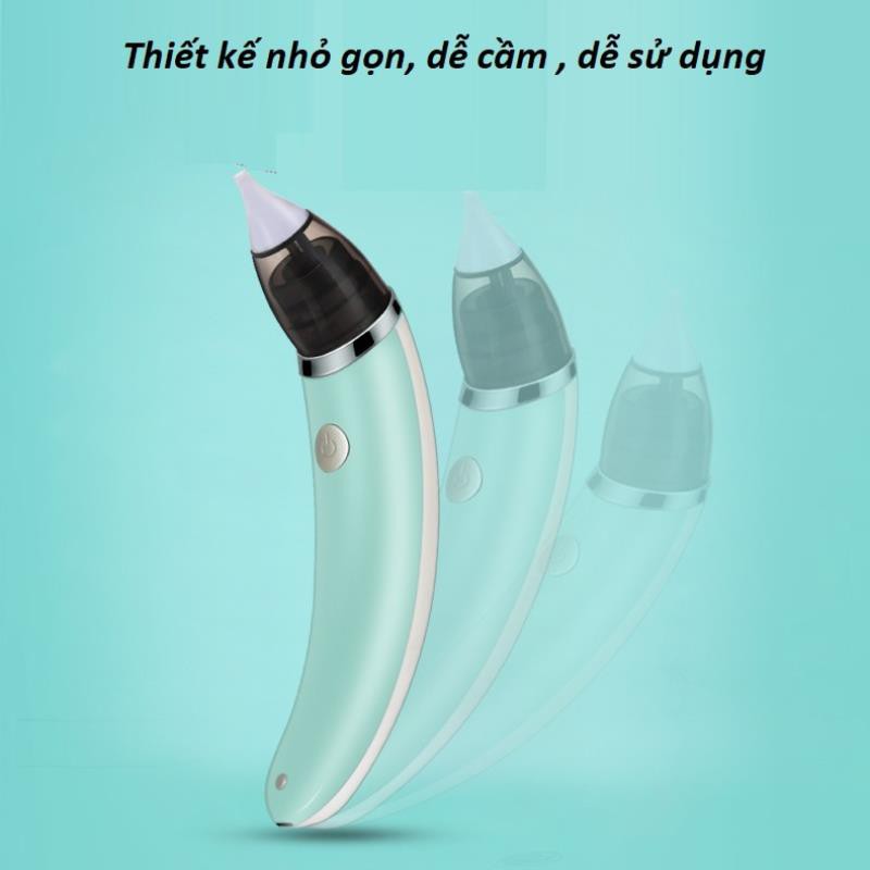 Máy hút mũi, Dụng cụ hút mũi cho trẻ, Máy vệ sinh mũi trẻ em chạy pin sạc