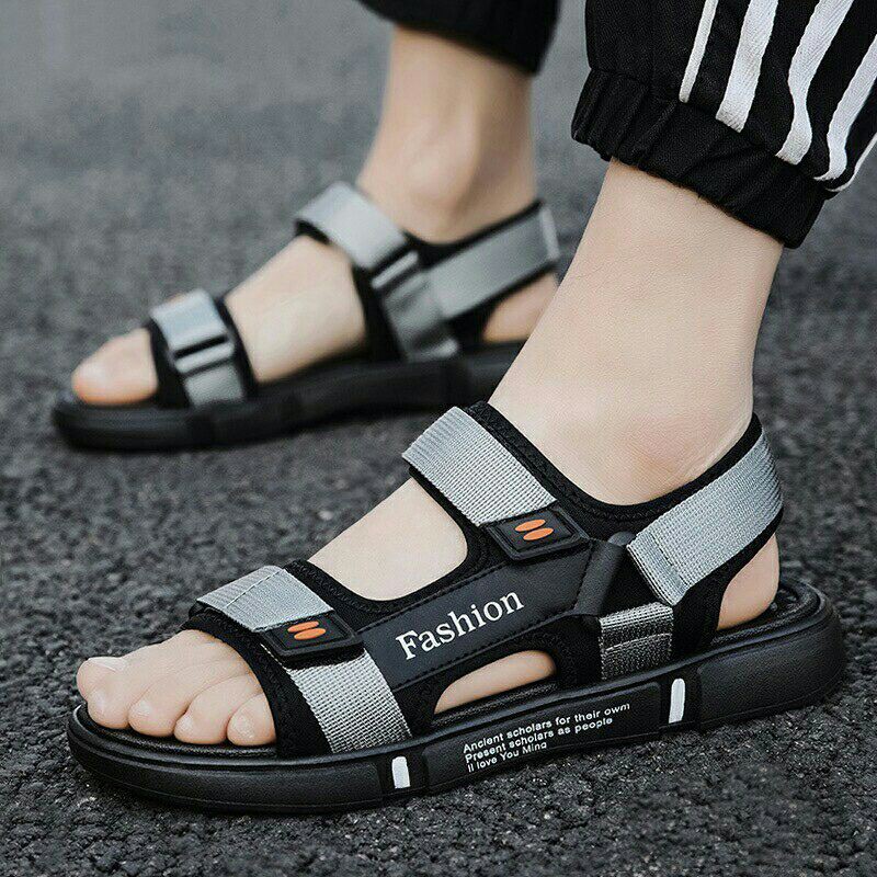 Sandal nam VIDEO  quai ngang fashion mới