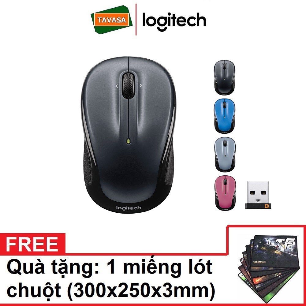 Chuột Logitech M325 - Tặng Lót chuột cỡ lớn