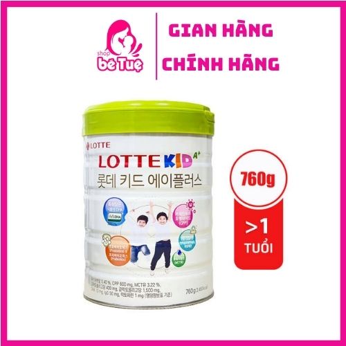 Sữa LOTTE KID A+ Hàn Quốc 760G (1-10 tuổi)