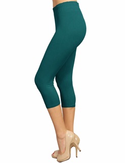 Quần thun bó lửng nữ xuất dư