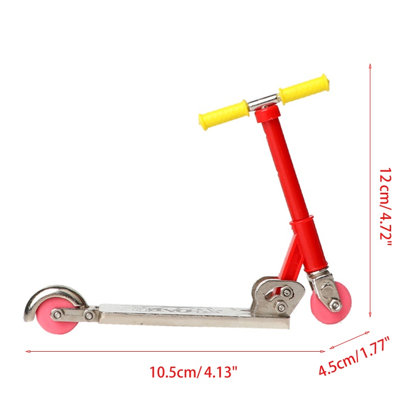 Wmmb Bộ Đồ Chơi Xe Scooter Điện Tử Mini Bằng Hợp Kim Để Bàn DIY Vui Nhộn Cho Bé Trai Bé Gái