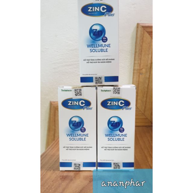 Kẽm nhỏ giọt ZINC PLUS - tăng sức đề kháng, giúp ăn ngon miệng