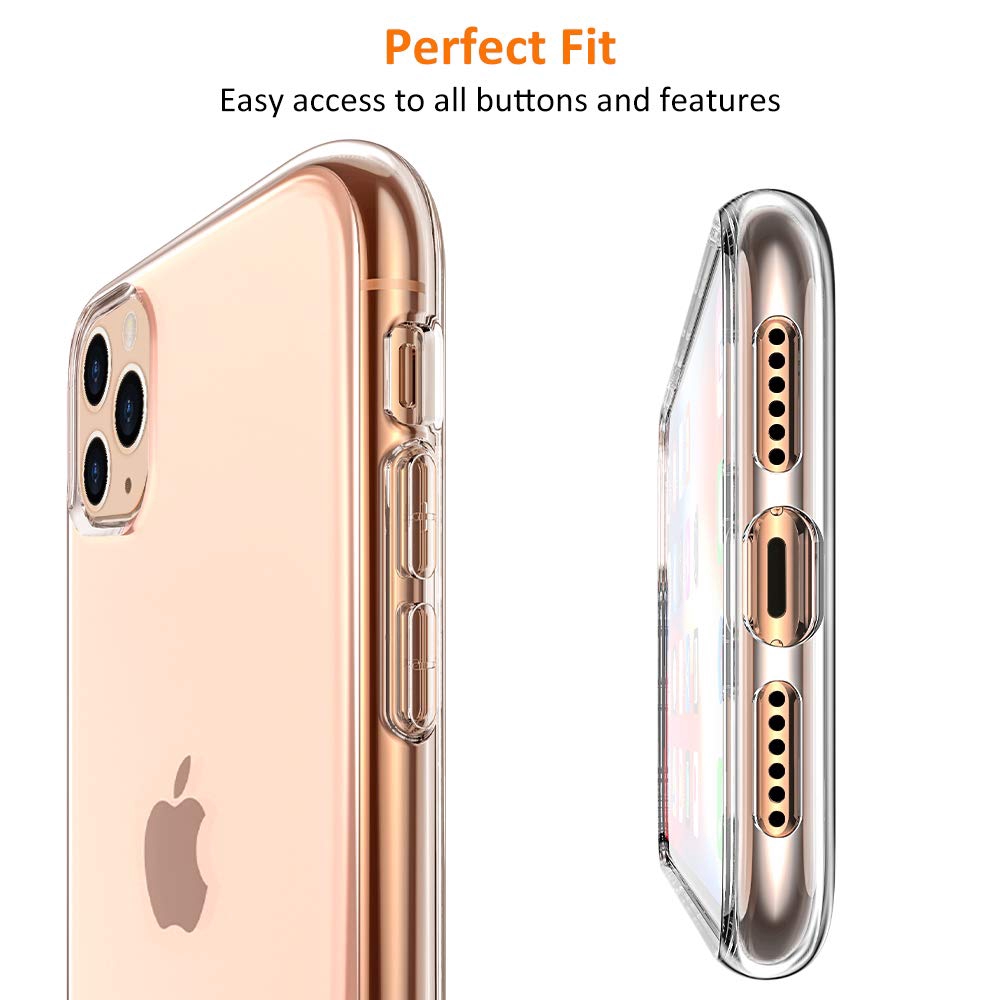 Ốp lưng trong suốt cho iPhone 6 7 8 Plus X XS XR 11 Pro Max | BigBuy360 - bigbuy360.vn