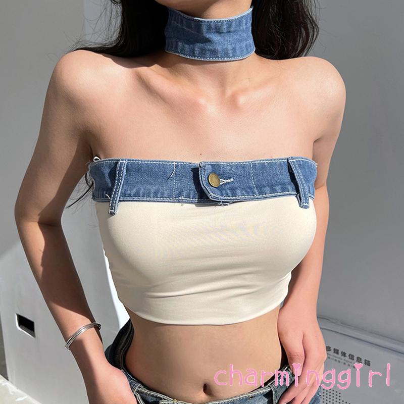 Chm-áo Sát Nách Ghép Vải Không Tay Đơn Giản Thời Trang Xuân Thu/Đi Club/Câu Lạc Bộ Đường Phố Cho Nữ