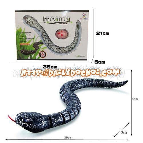 [DAILYTOY] K11A rắn đuôi chuông điều khiển pin sạc