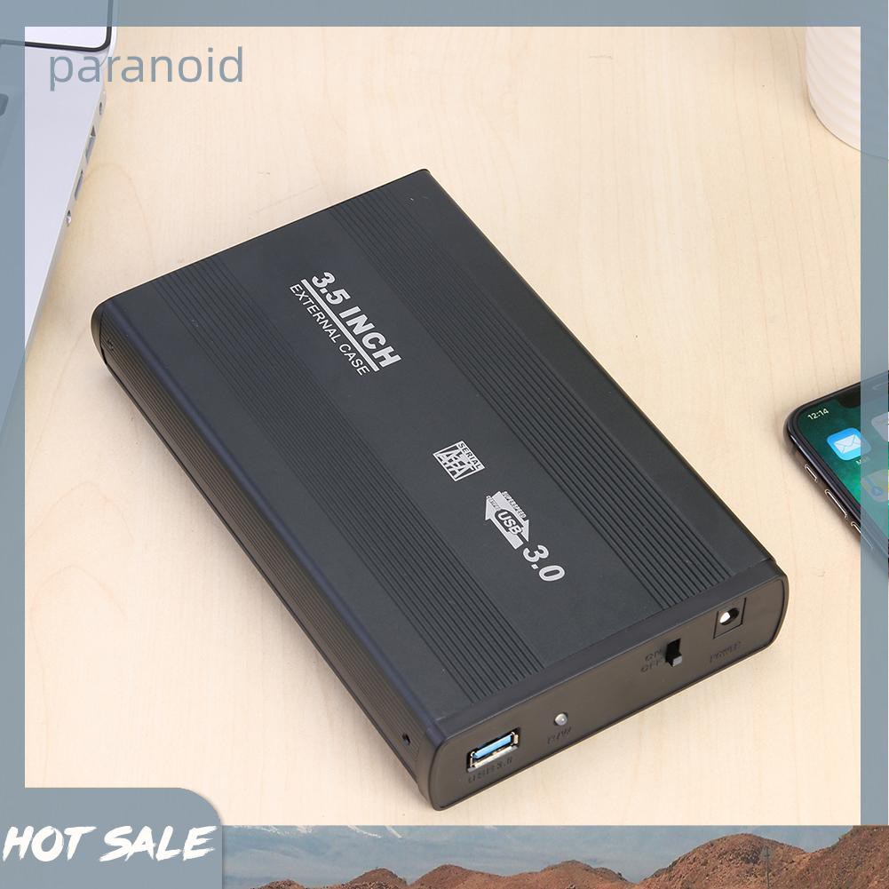 Hộp Đựng Ổ Cứng Ngoài 3.5 inch SATA Sang USB2.0 | BigBuy360 - bigbuy360.vn