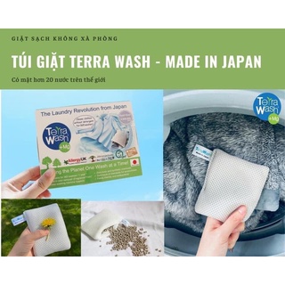 < hàng chính hãng> Túi Giặt TERRA WASH+Mg 125gr, không cần bột giặt