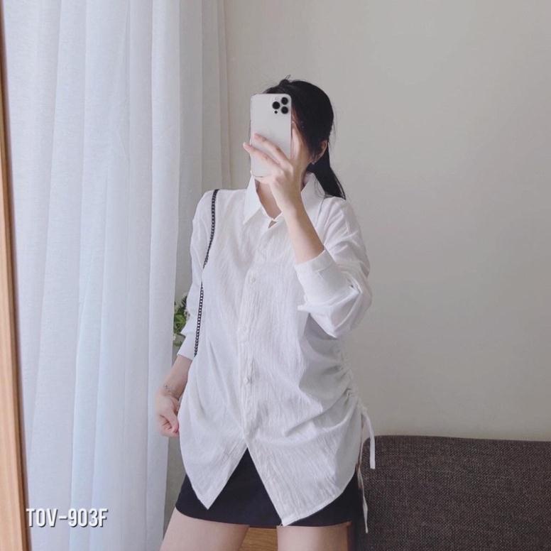 🥰🥰ÁO SM CỔ ĐỨC RÚT EO DÀI TAY _v3tshop