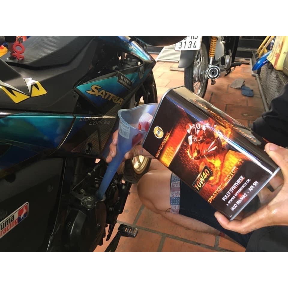 Nhớt Sprayking Moto 10w40 Full tổng hợp dành cho xe máy