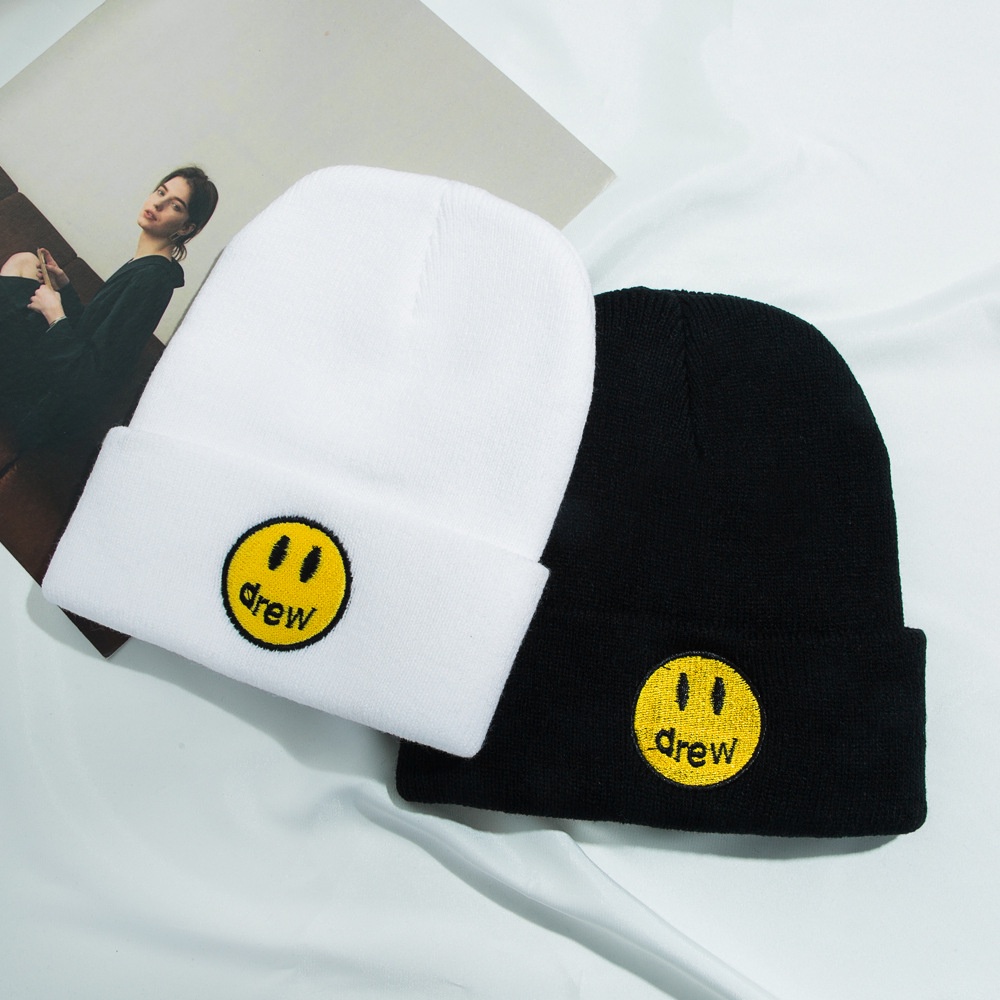 Mũ len mặt cười Drew nón trùm đầu phong cách thời trang ullzang giá rẻ - L03