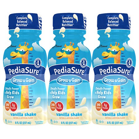 Sữa Pediasure nước bổ sung chất xơ, hương vani, 237 ml của Mỹ