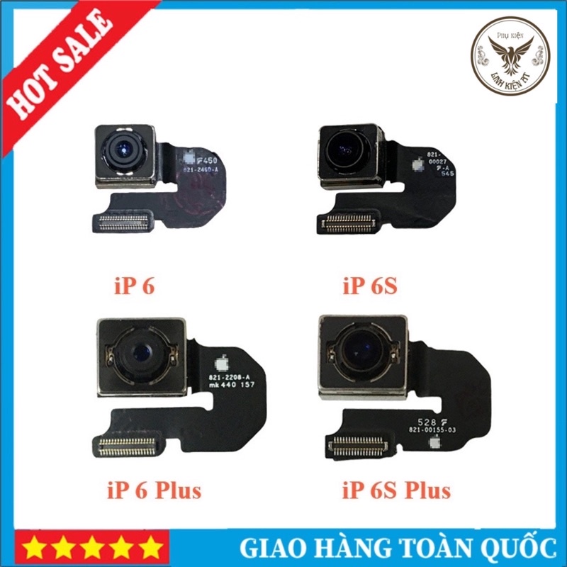 Camera Sau lP 6/ 6 Plus/ 6s/ 6s Plus/ 7 Zin Bóc Máy Bảo Hành 6 Tháng