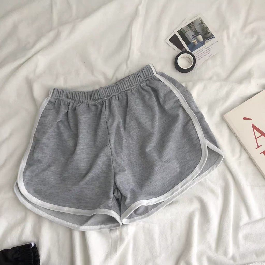 [Mã FAMARAL1 giảm 10K đơn 50K] Quần Short Viền Đùi Shorts thể thao dáng ngắn năng động trẻ trung Ulzzang HOT_GENZOO