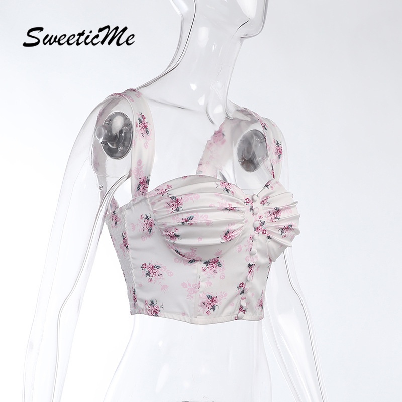 Sweeticme 2022 Dây Đeo Hoa Sexy Hàng Đầu