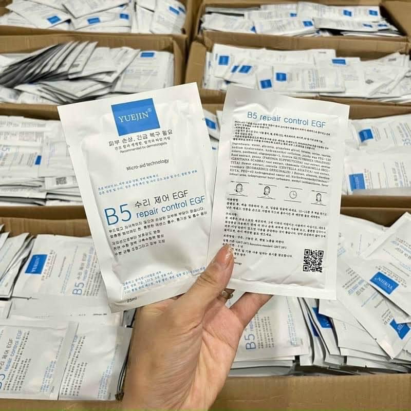 Mặt nạ cấp ẩm phục hồi B5 Yuejin hộp 10 miếng