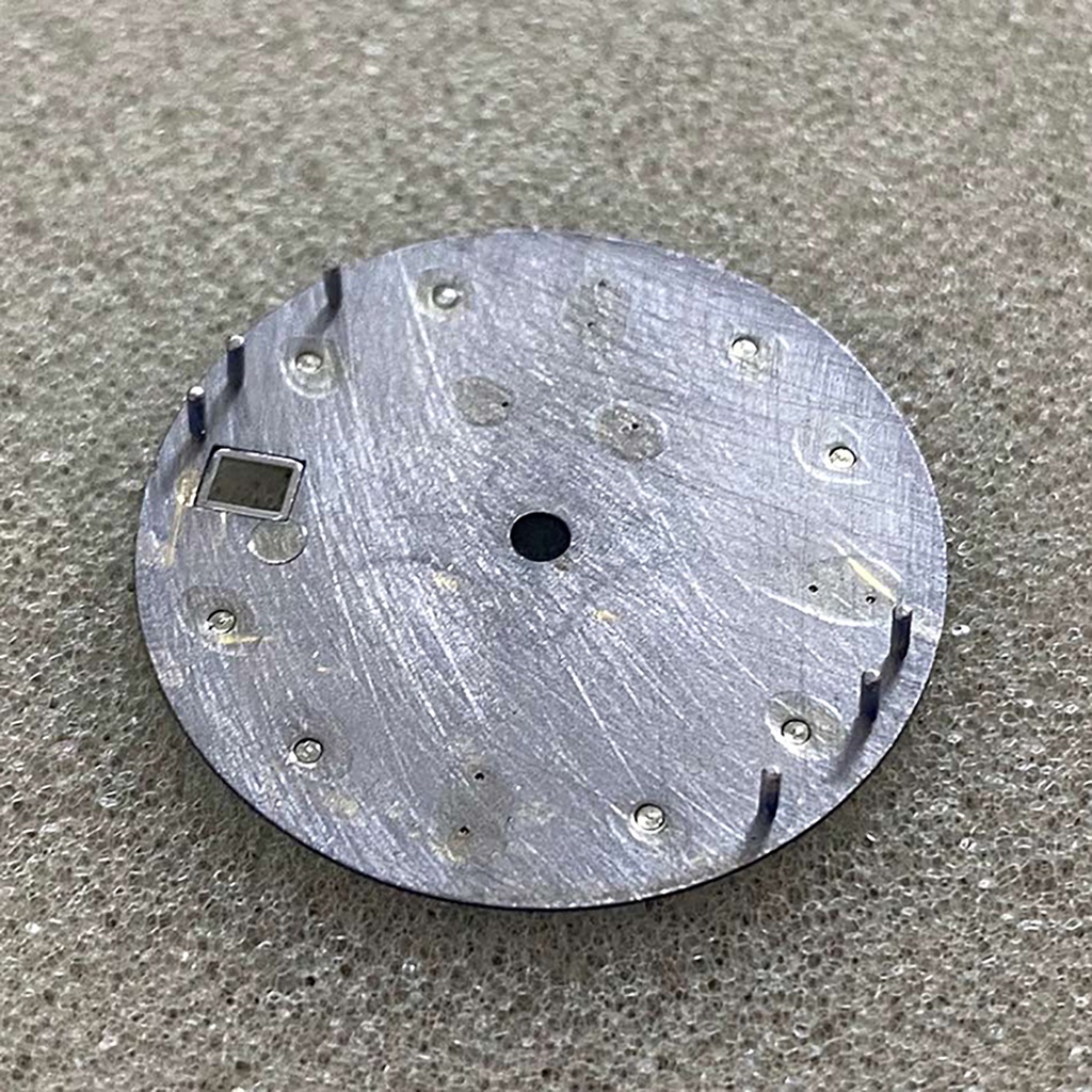 Đồng Hồ Đeo Tay NH35/36/4R/7S 28.5MM Thay Thế Họa Tiết Mặt Trời Màu Xanh Lá Dạ Quang Thời Trang