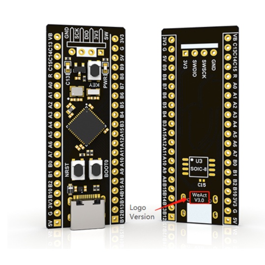 Kit phát triển STM32F411CEU6 Black Pill ARM Cortex-M4