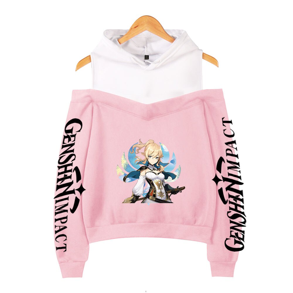Áo Hoodie trễ vai thời trang cho nữ 2021